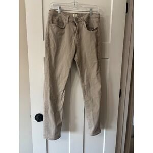 SWET Tailor Mens‎ Slim Fit 5-Pocket Stretch Pants Khaki Tan 33x30 RN146081